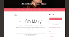 Desktop Screenshot of marylambertsings.com